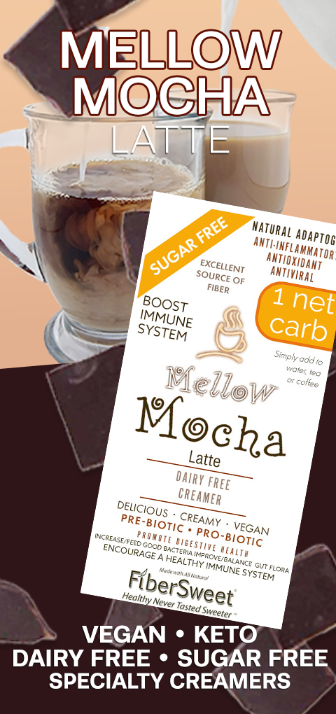 Mellow Mocha Latte Sugar-Free Dairy-Free VAGAN KETO