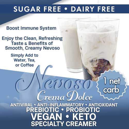 Nevoso Crema Dolce DairyFree Creamer