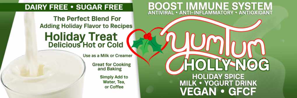 YumTum HollyNog DairyFree Milk